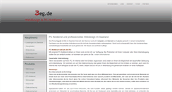 Desktop Screenshot of 3eg.de